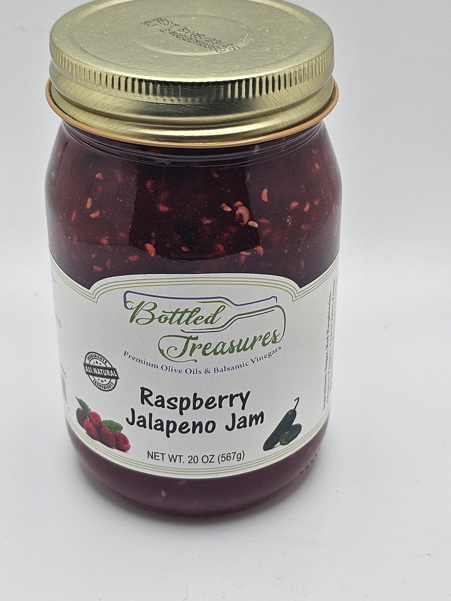 Raspberry Jalapeno Jam – Bottled Treasures